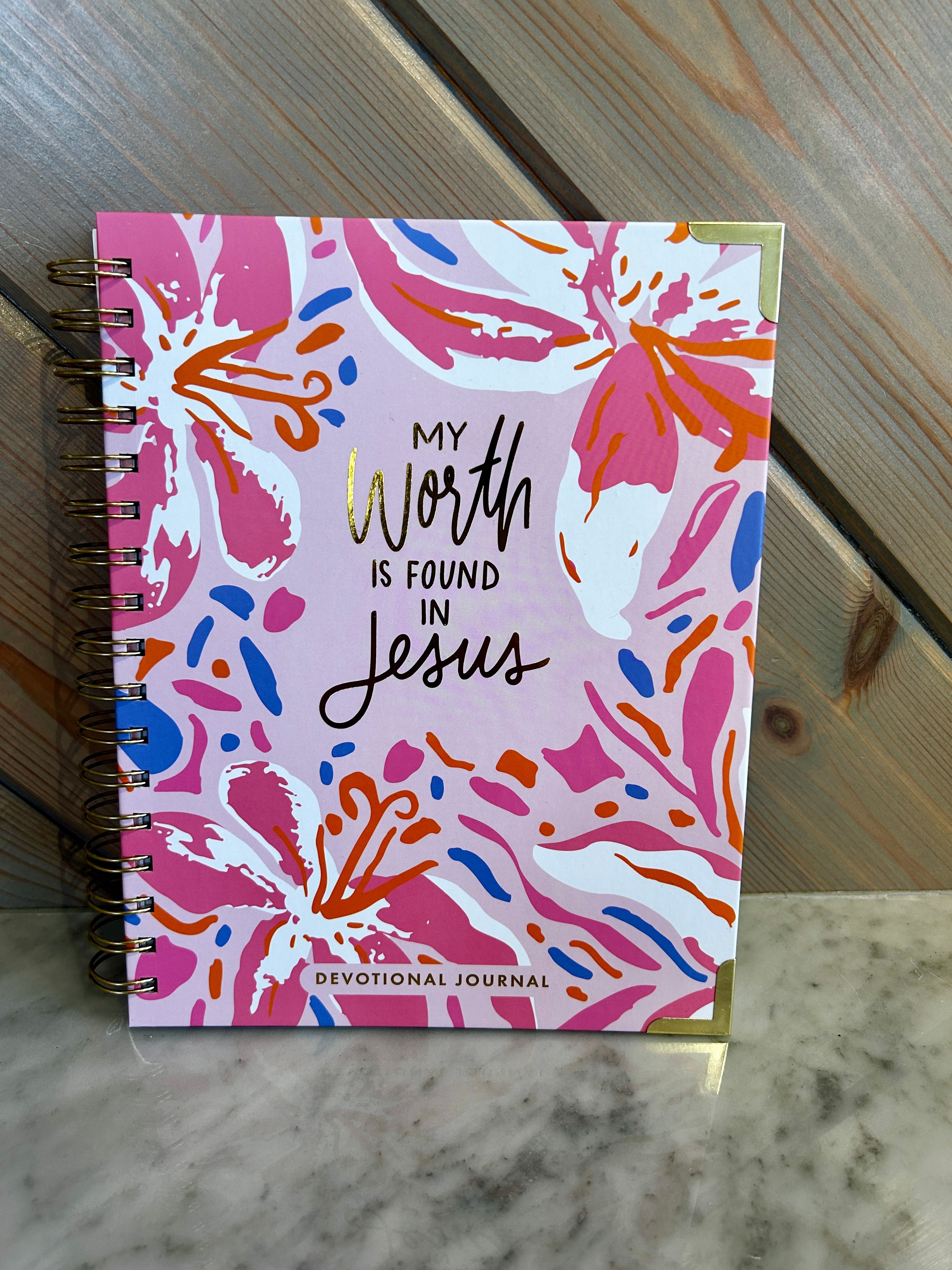 Devotional Journal- My Worth Is Found In Jesus