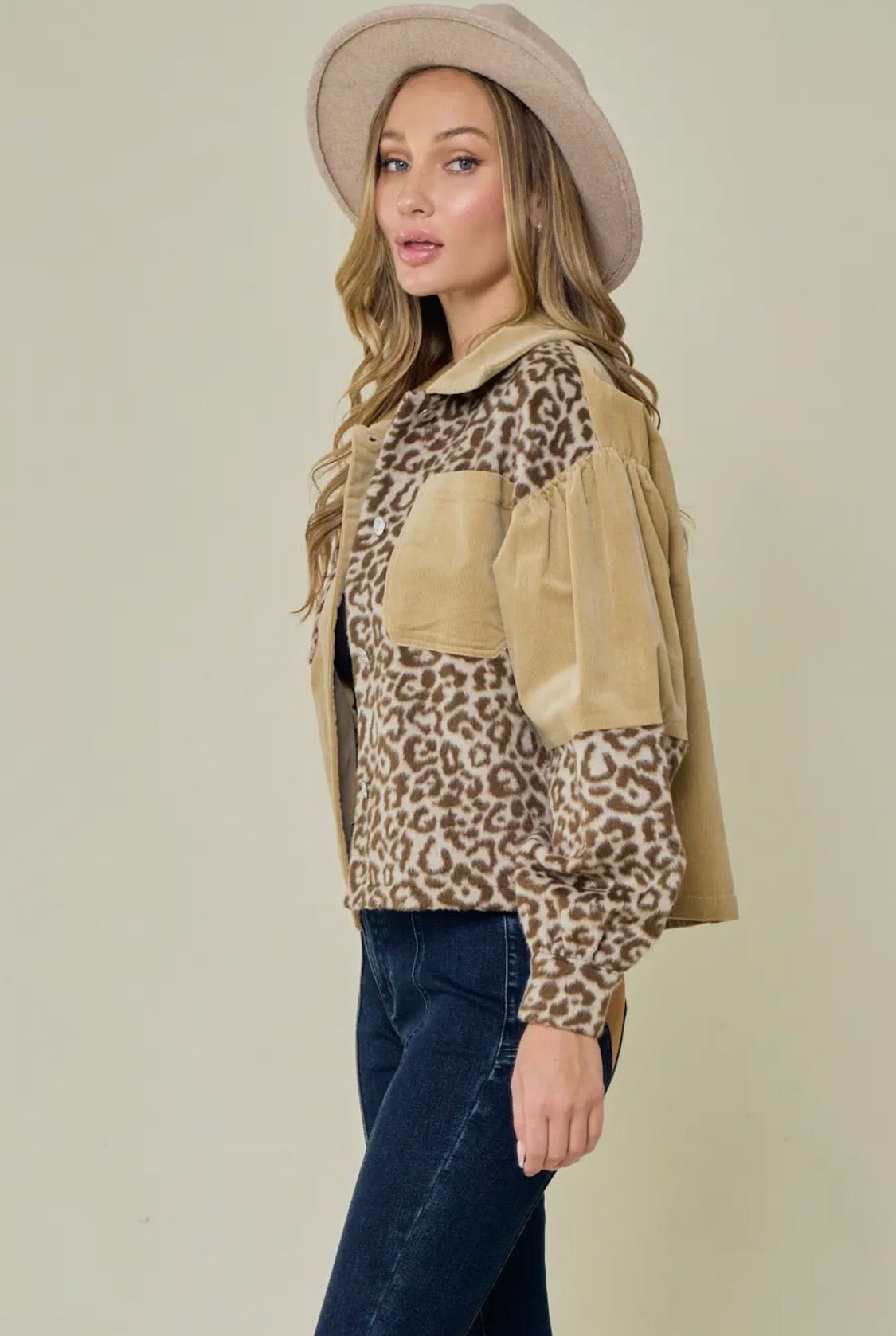 Leopard Lux Jacket