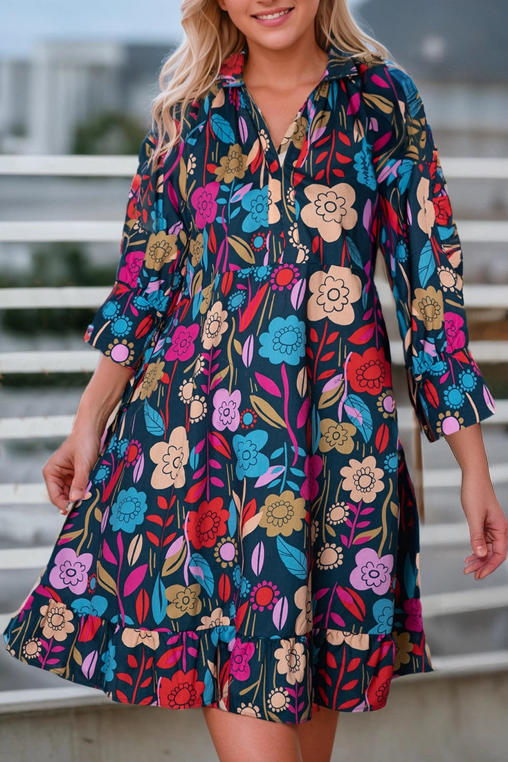 You & Me Floral Dress