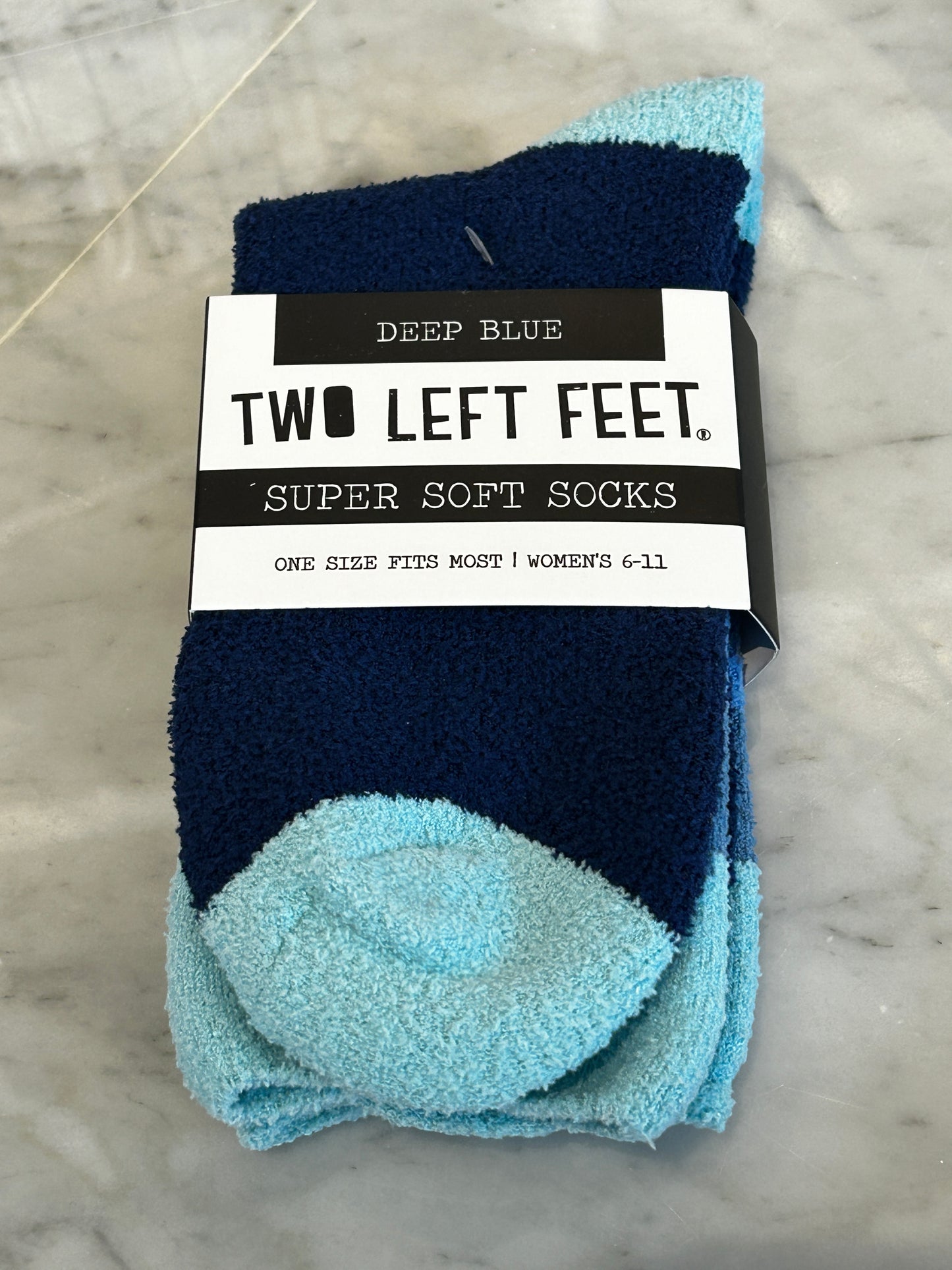 Deep Blue Super Soft Socks