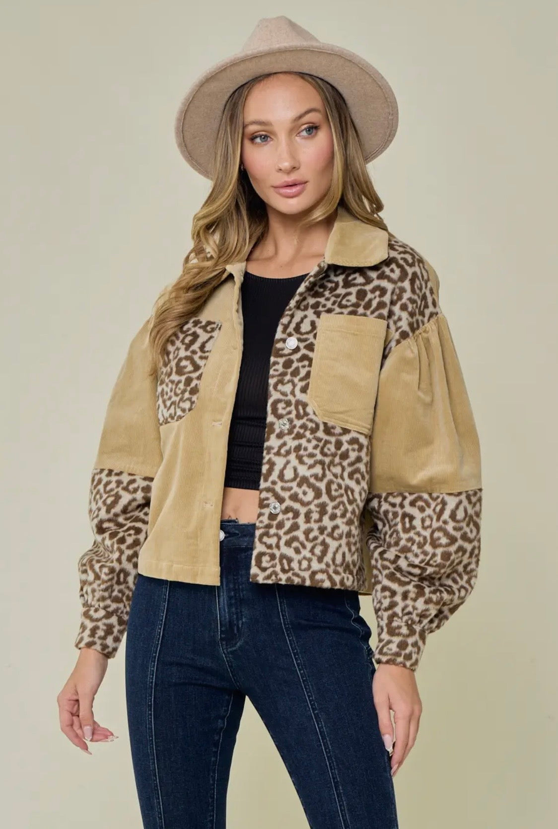 Leopard Lux Jacket