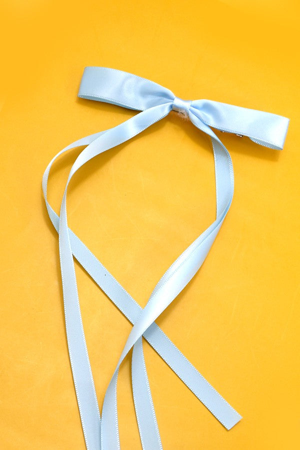 Long Bow Hair Clips
