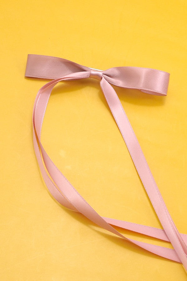Long Bow Hair Clips