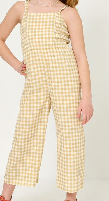Hayden Mustard Jumpsuit