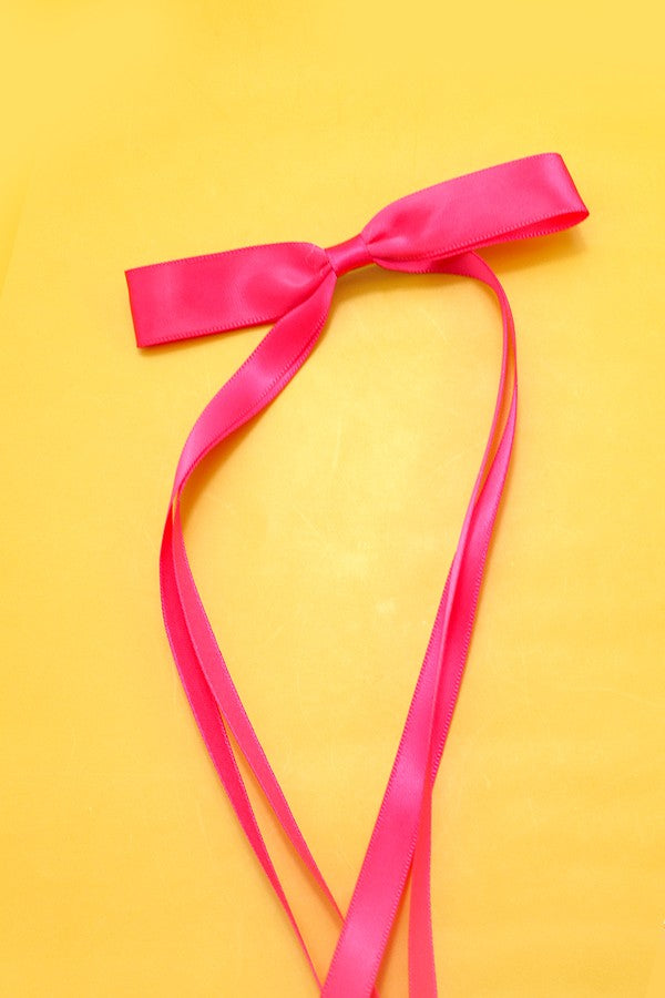 Long Bow Hair Clips