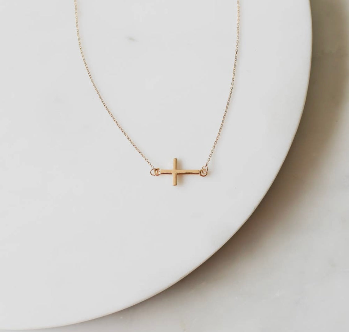 Blessing Cross Necklace