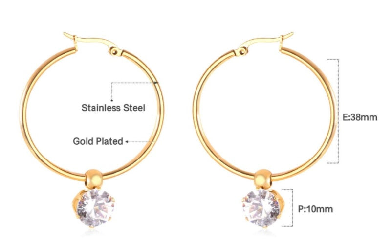 Dainty Hoops