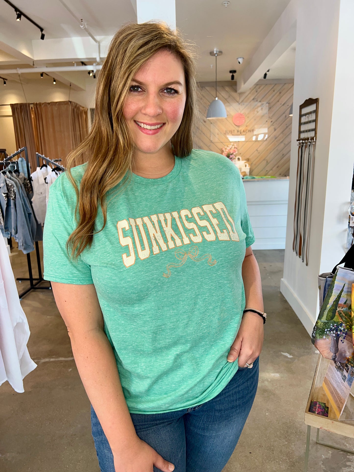 Sun-kissed Mint/Orange Tee
