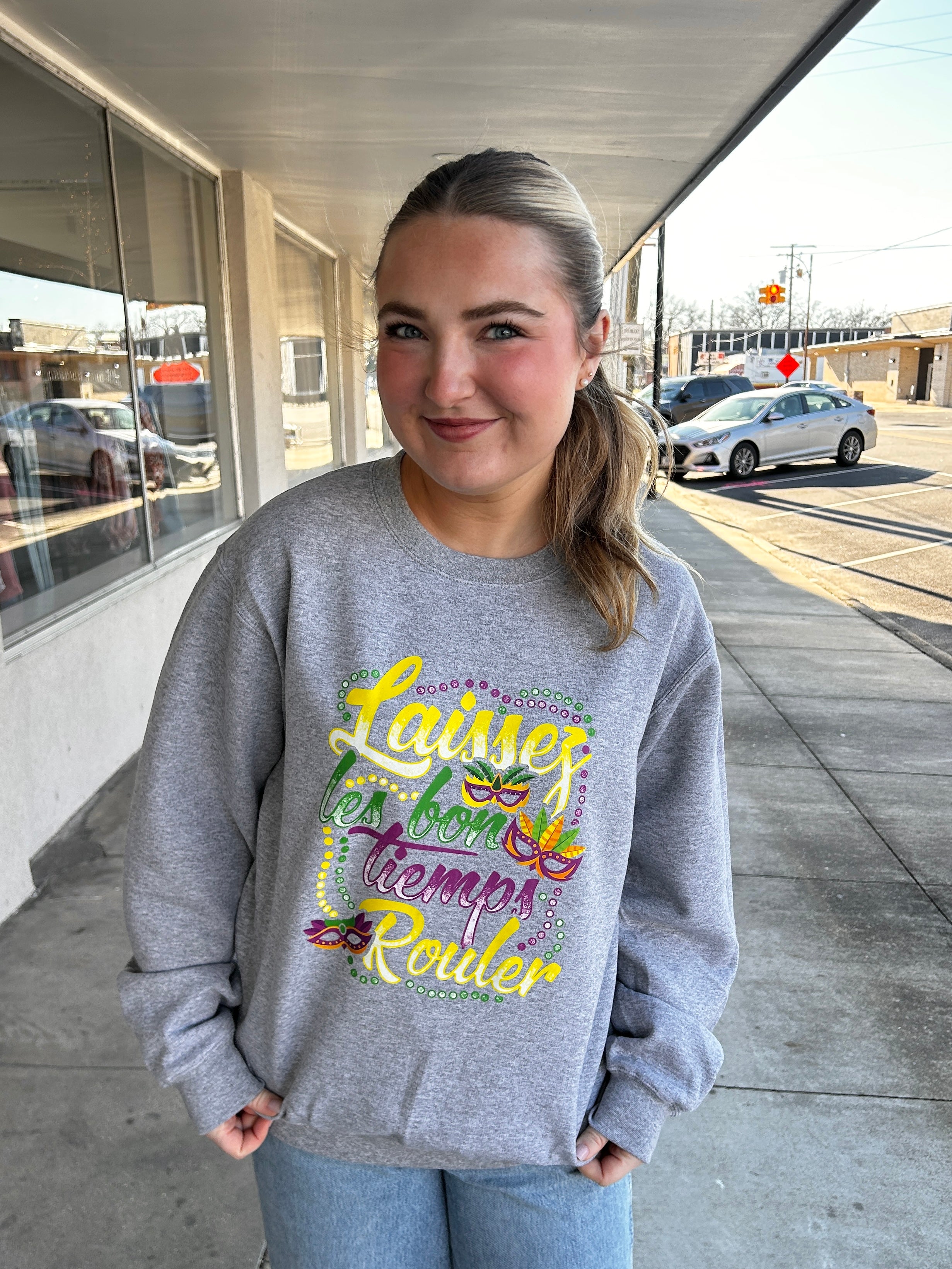 Laissez Les BON Temps Rouler Sweatshirt