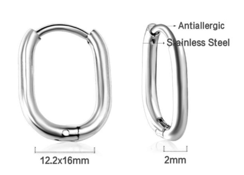 Basic Silver Earrings