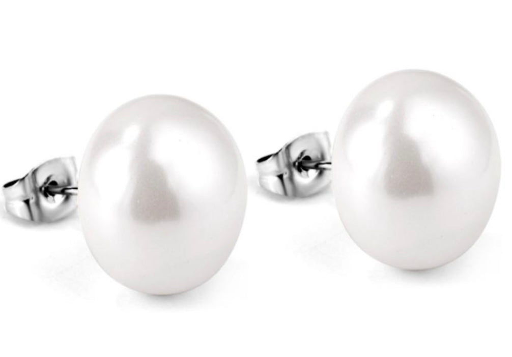 Large Pearl Studs