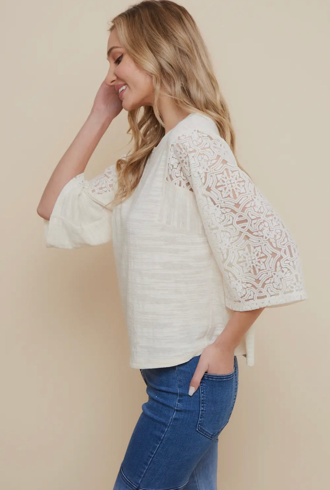 The Presley Lace Top