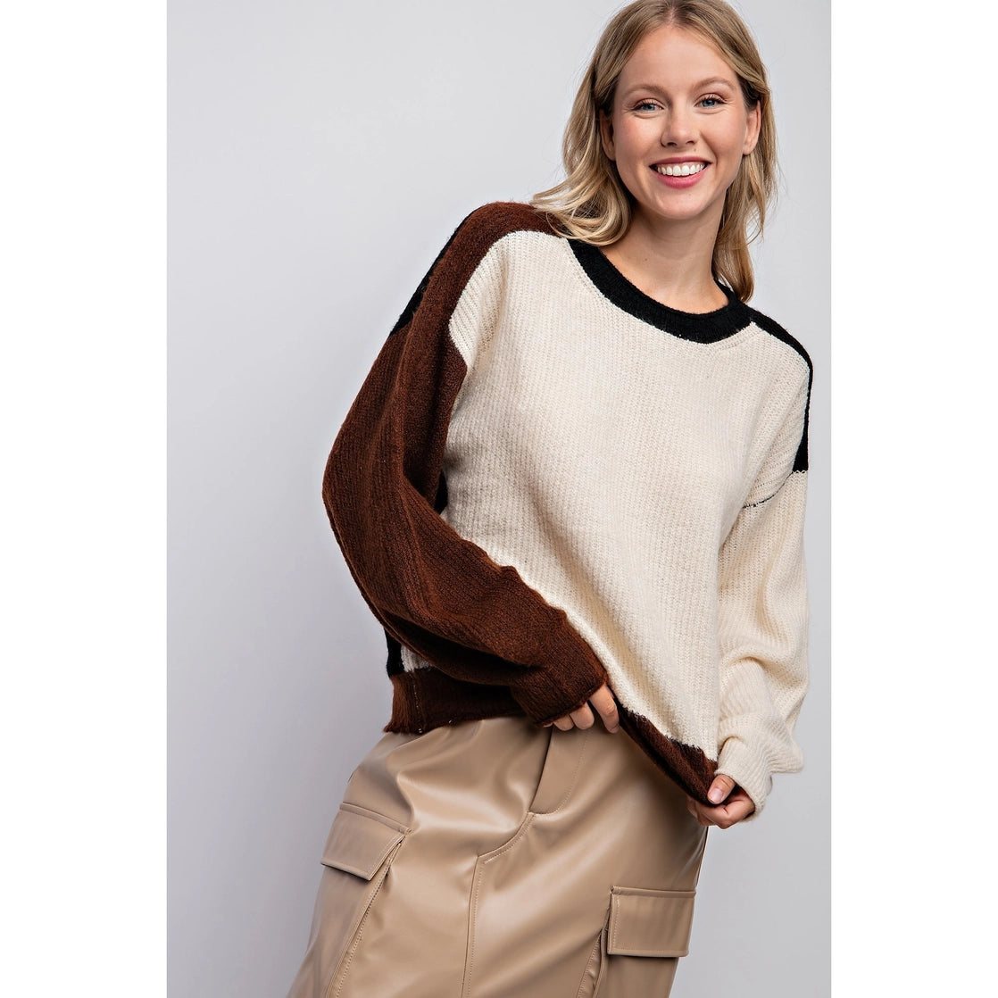 Fun & Games Sweater- Cream