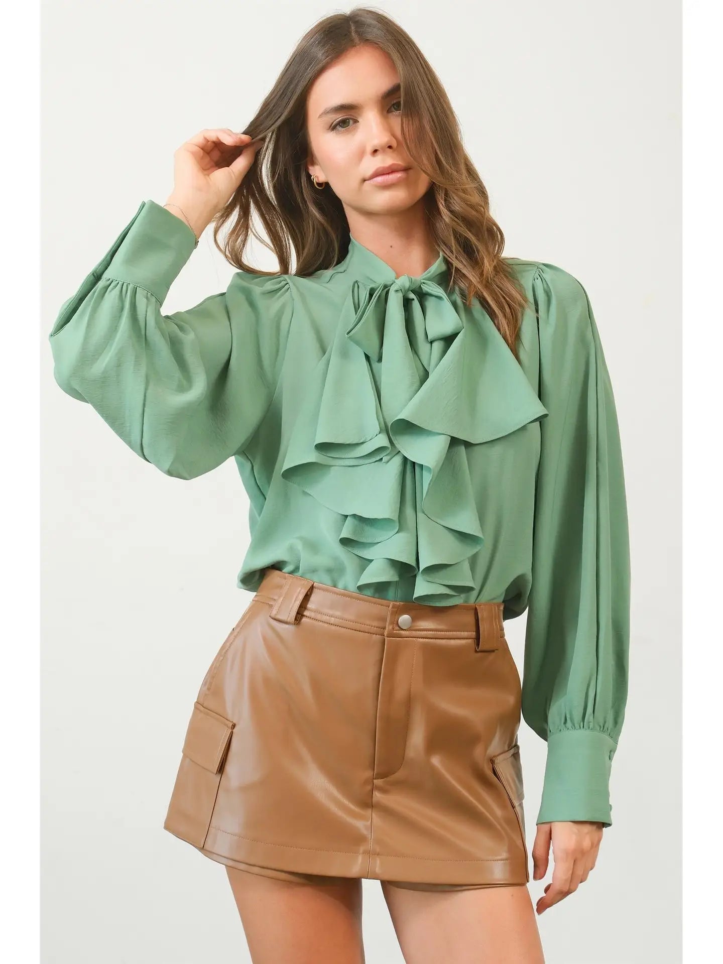 Girly Girl Ruffle Blouse