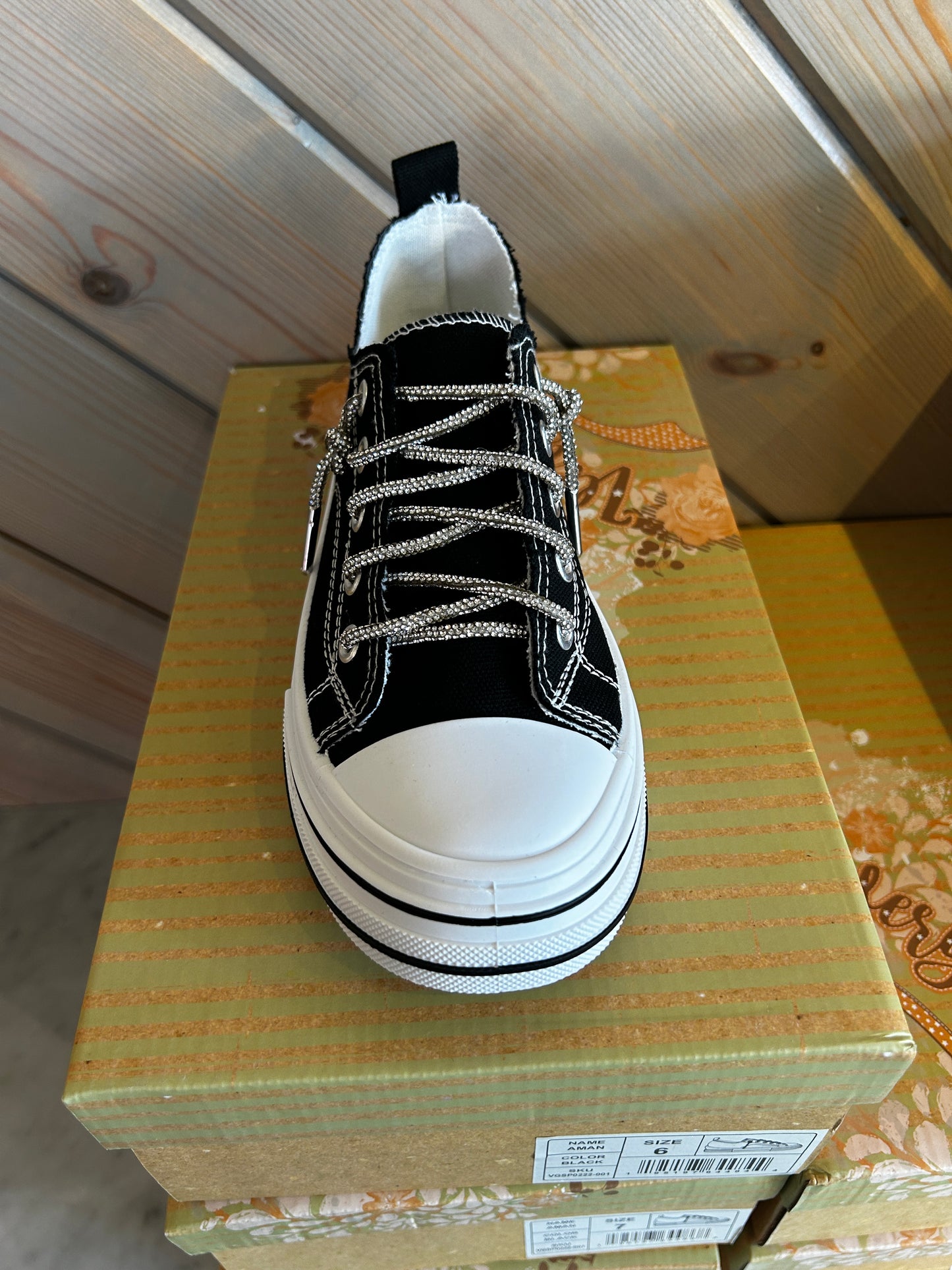 Aman Black Sparkle Speaker