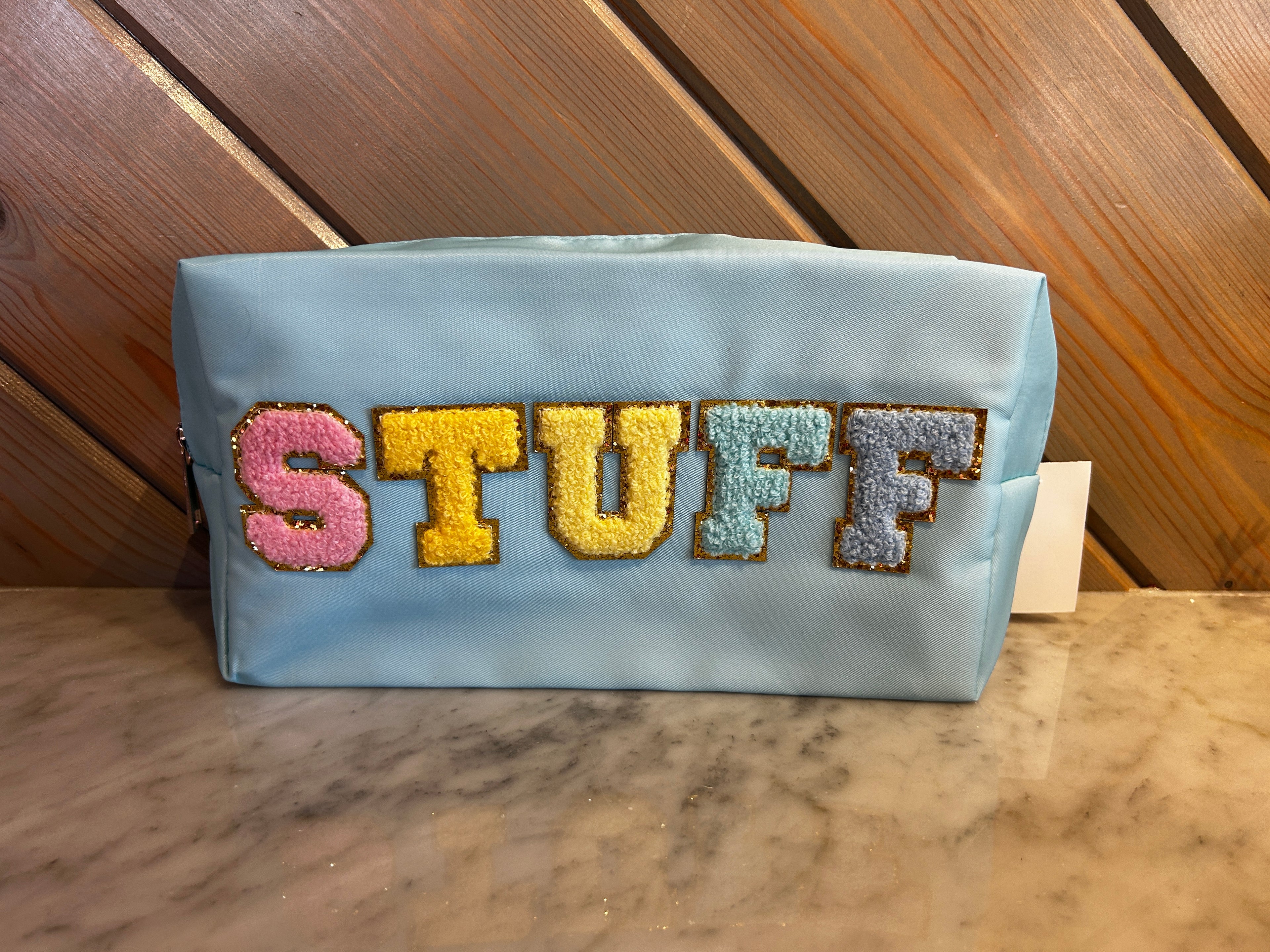 “Stuff” Cosmetic Bag