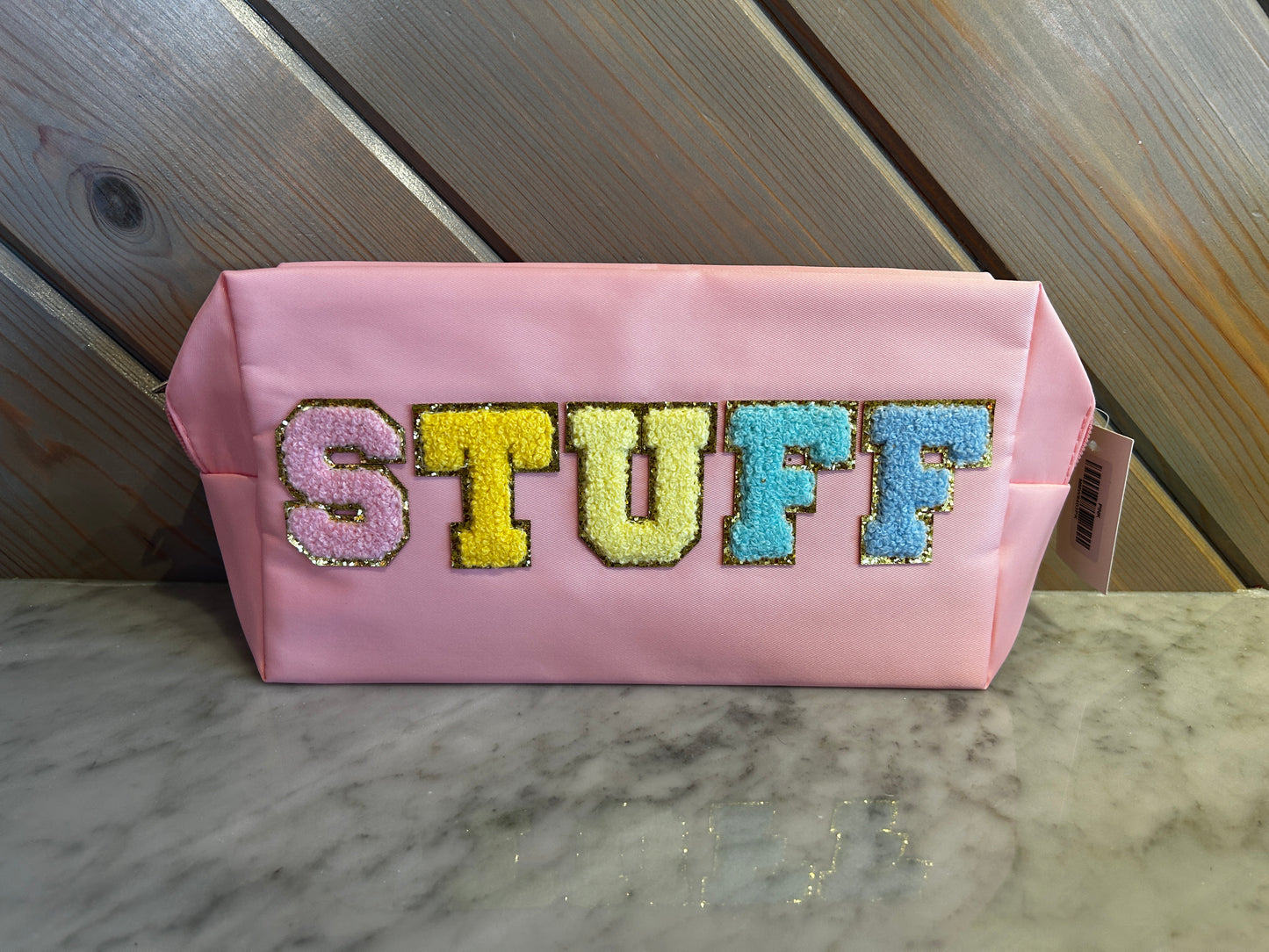 “Stuff” Cosmetic Bag