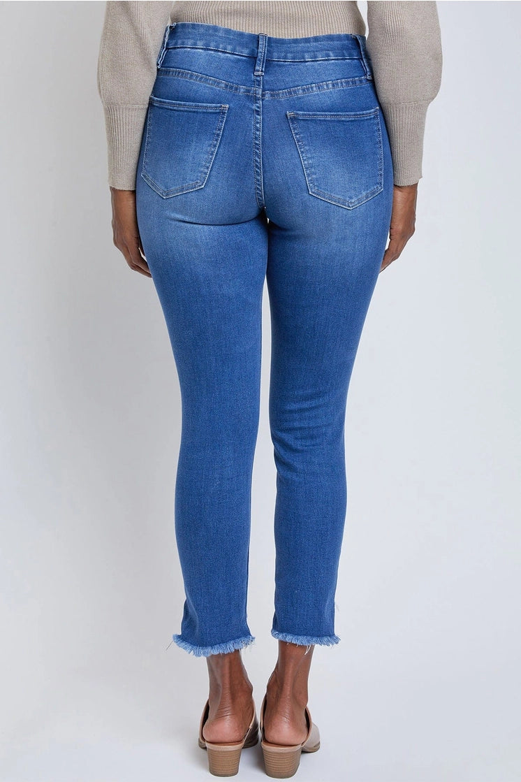 In My Element Curvy Frayed Jeans