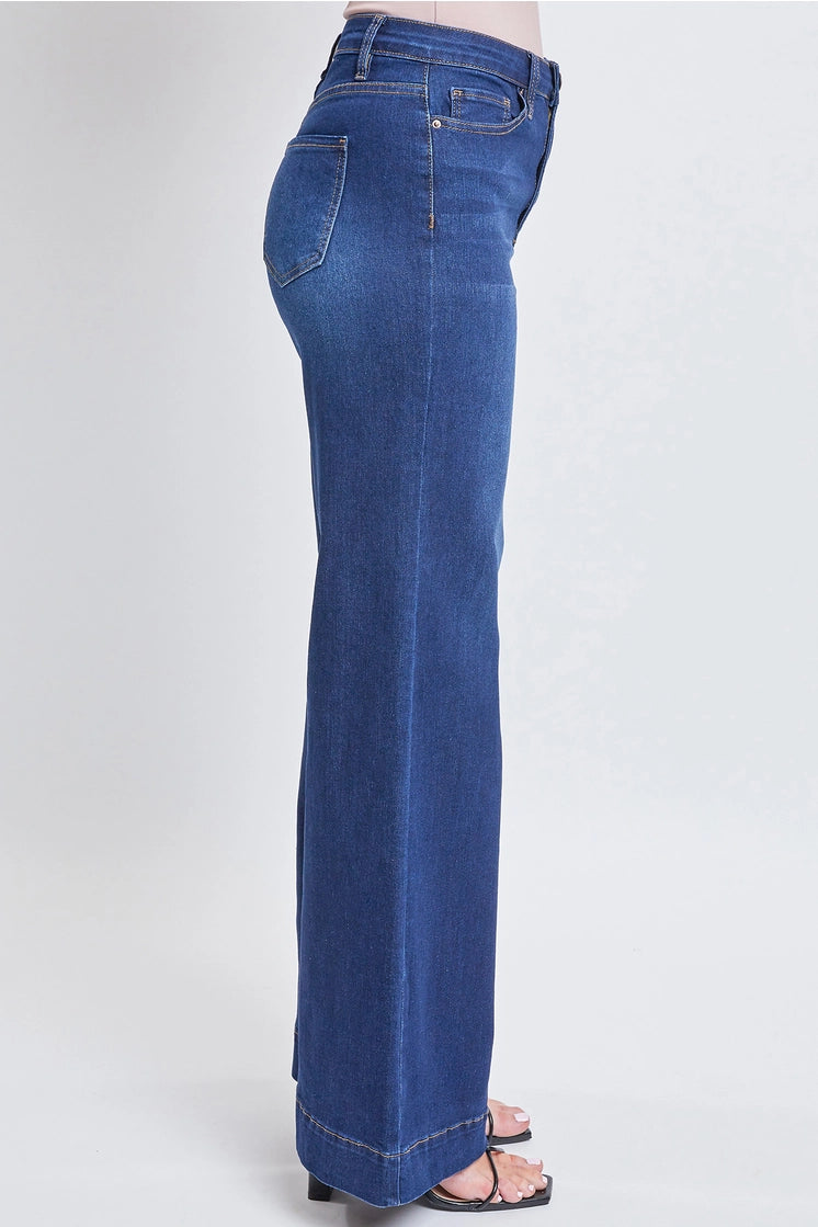 Junior High Rise Wide Leg Jean