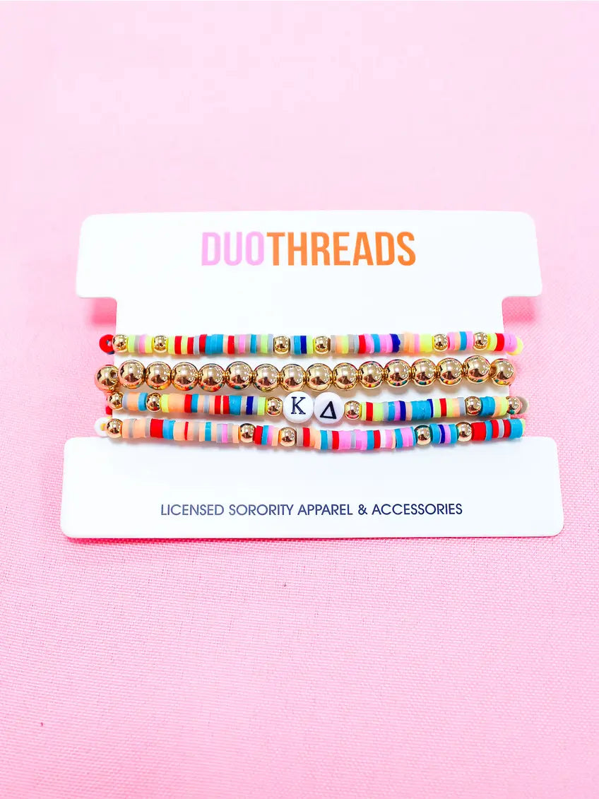Sorority Bracelet Stack