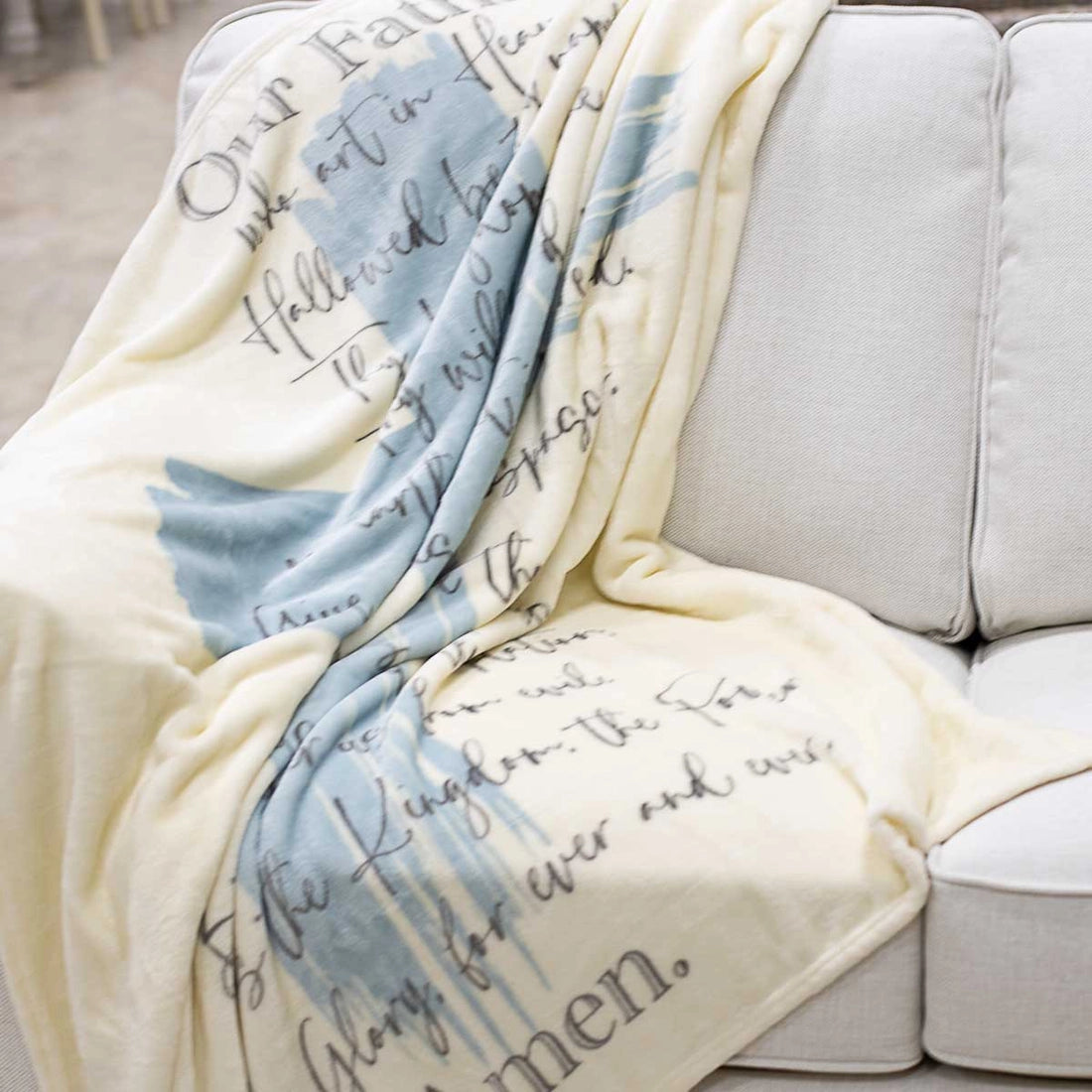 Lord's Prayer Throw Soft