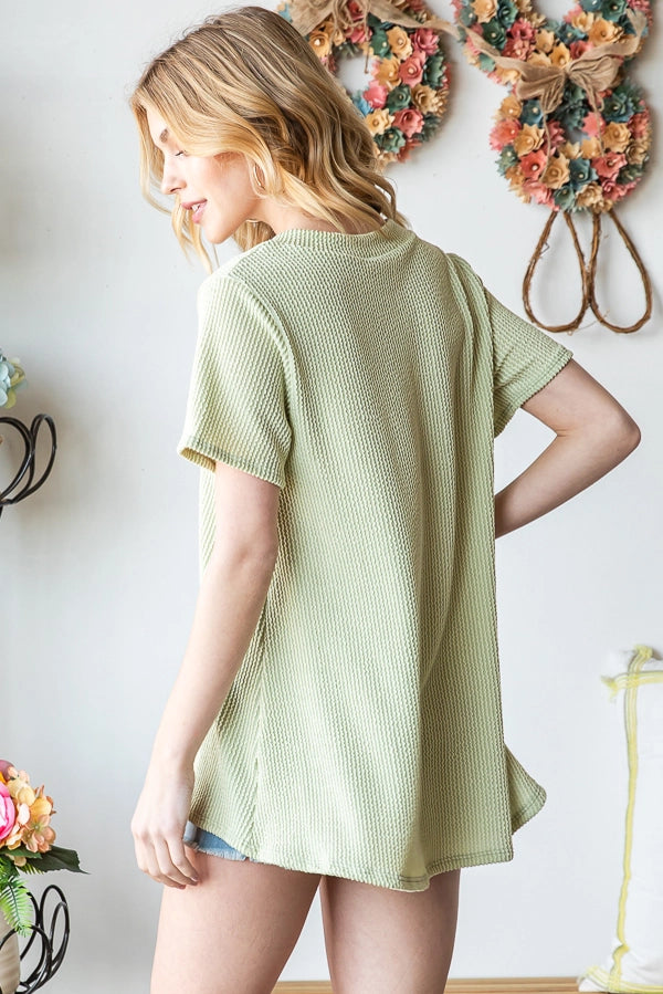 Maggie Ribbed Top