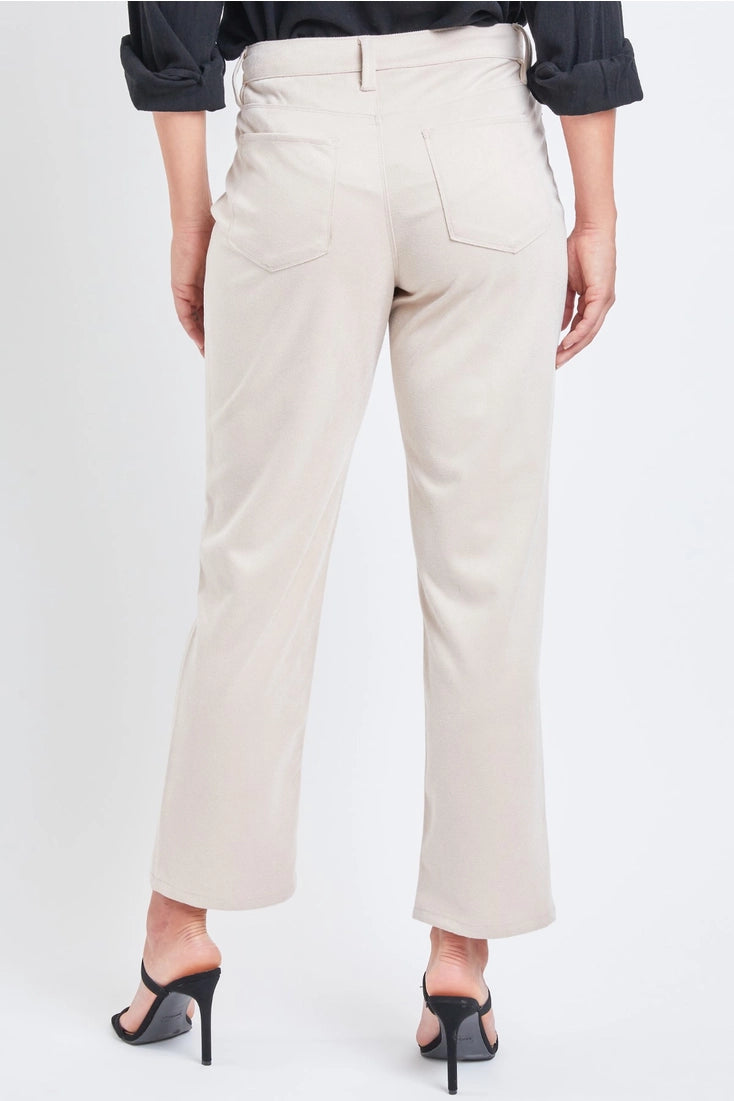 Missy Sueded Straight Pant