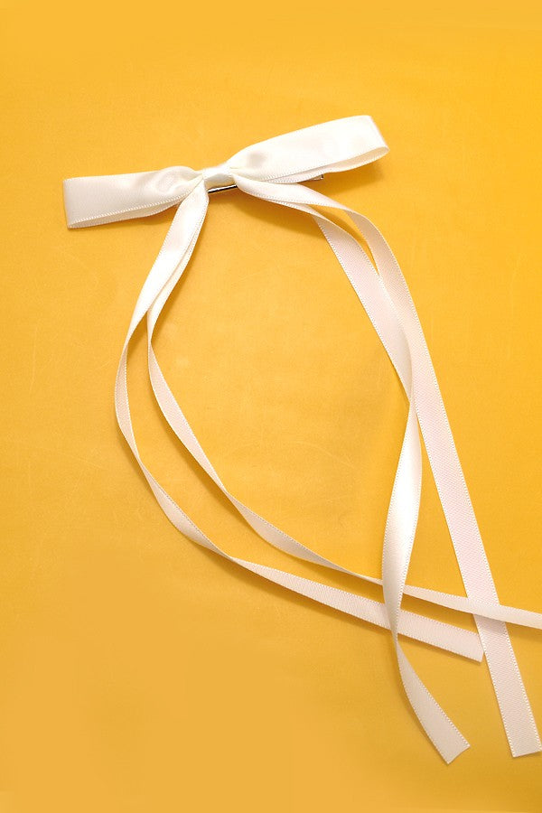 Long Bow Hair Clips