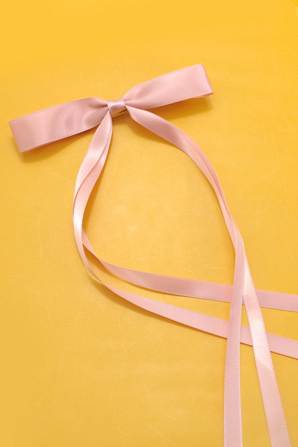 Long Bow Hair Clips
