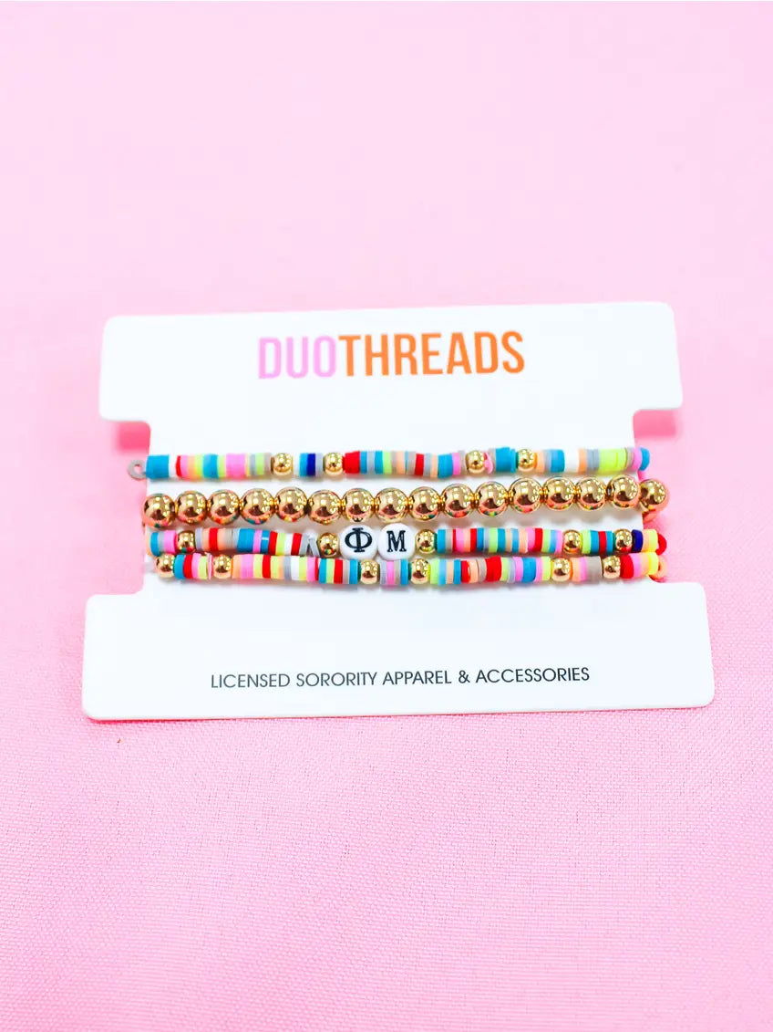 Sorority Bracelet Stack