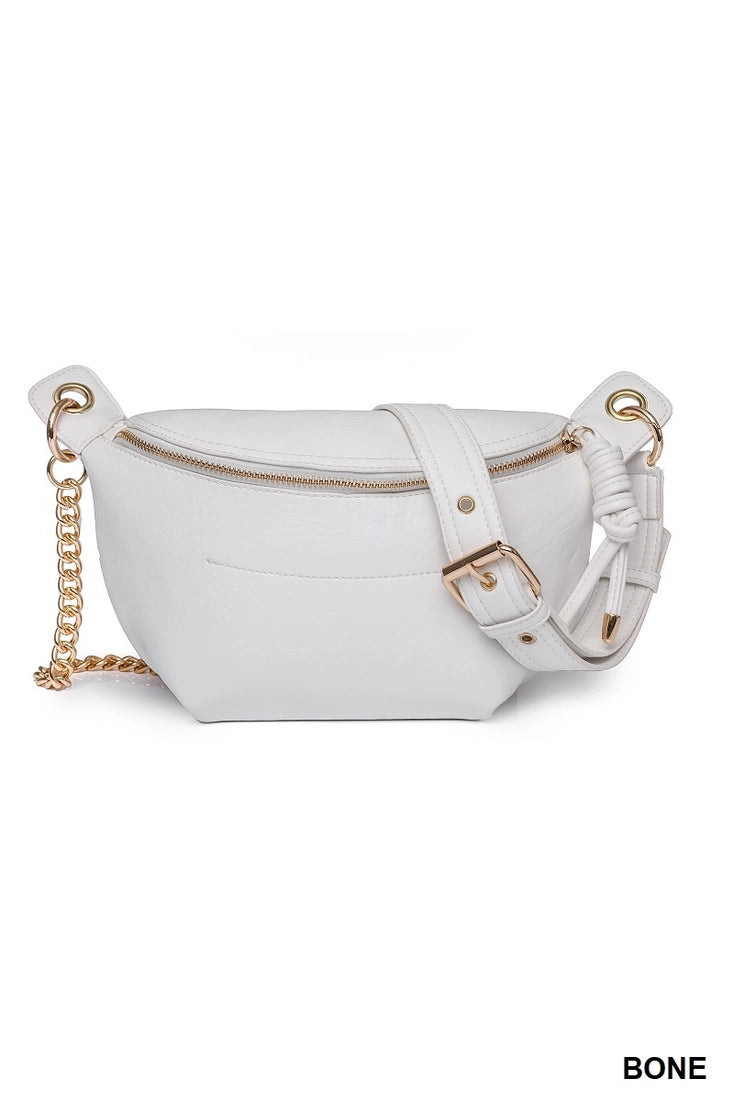 Sling Belt Bum Bag- Bone