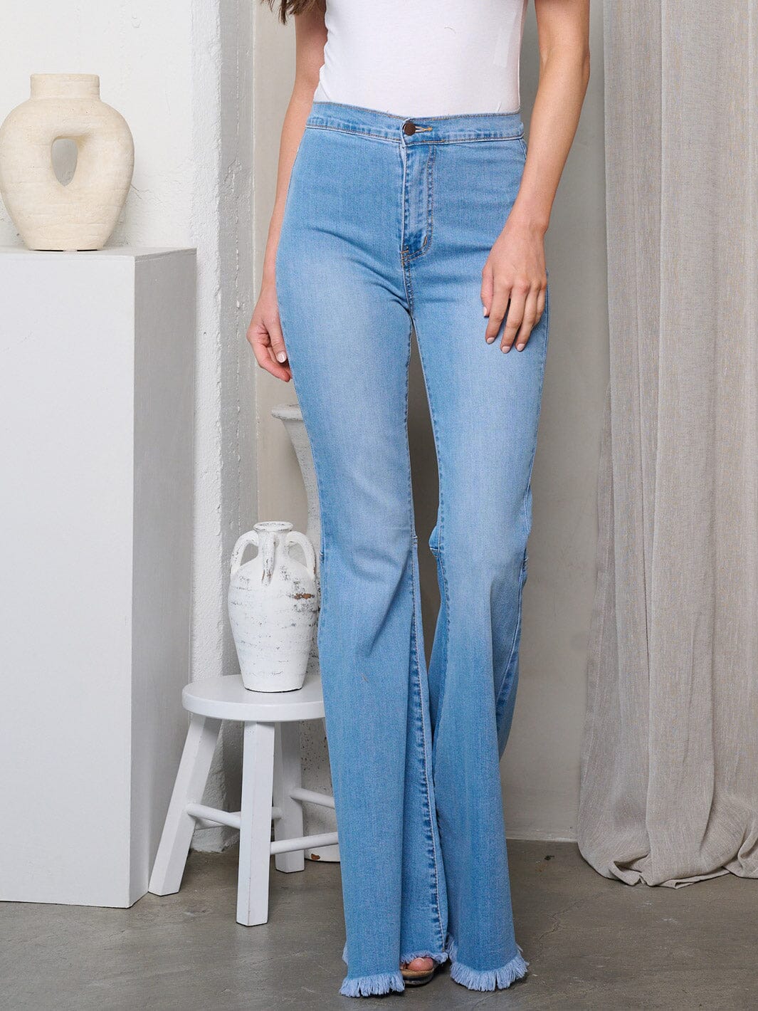 Oh Baby Bell-Bottom Jeans