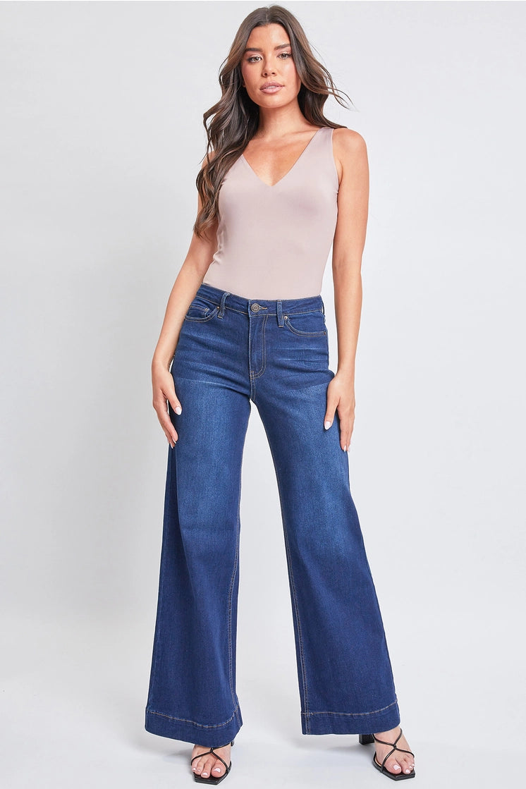 Junior High Rise Wide Leg Jean