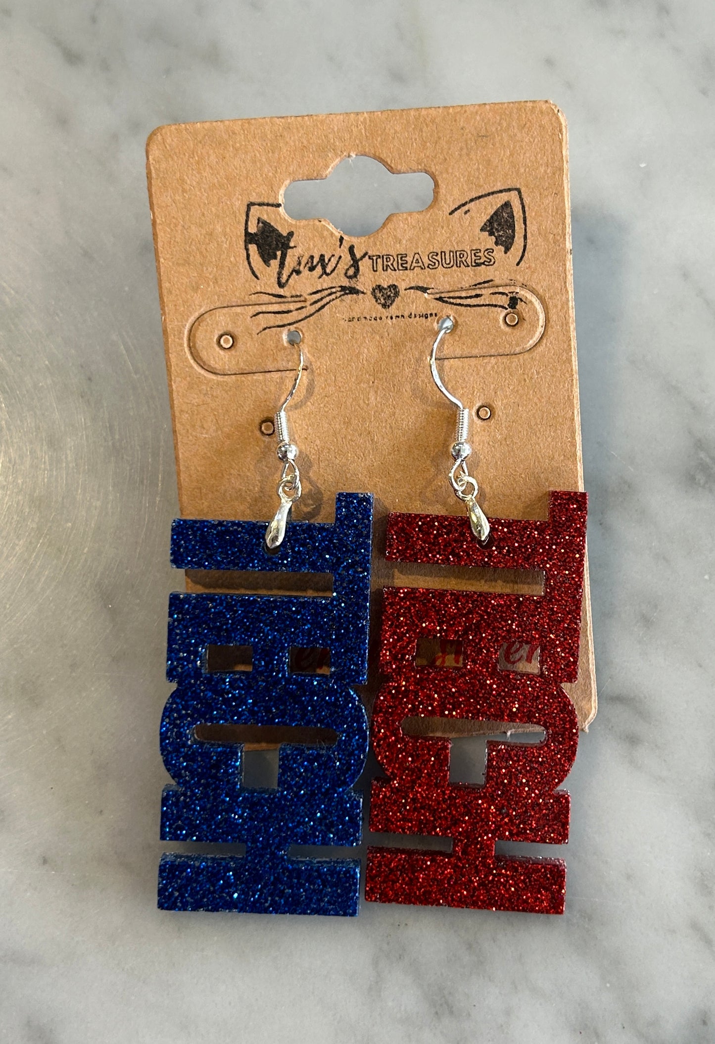 Tech Dangle Earrings