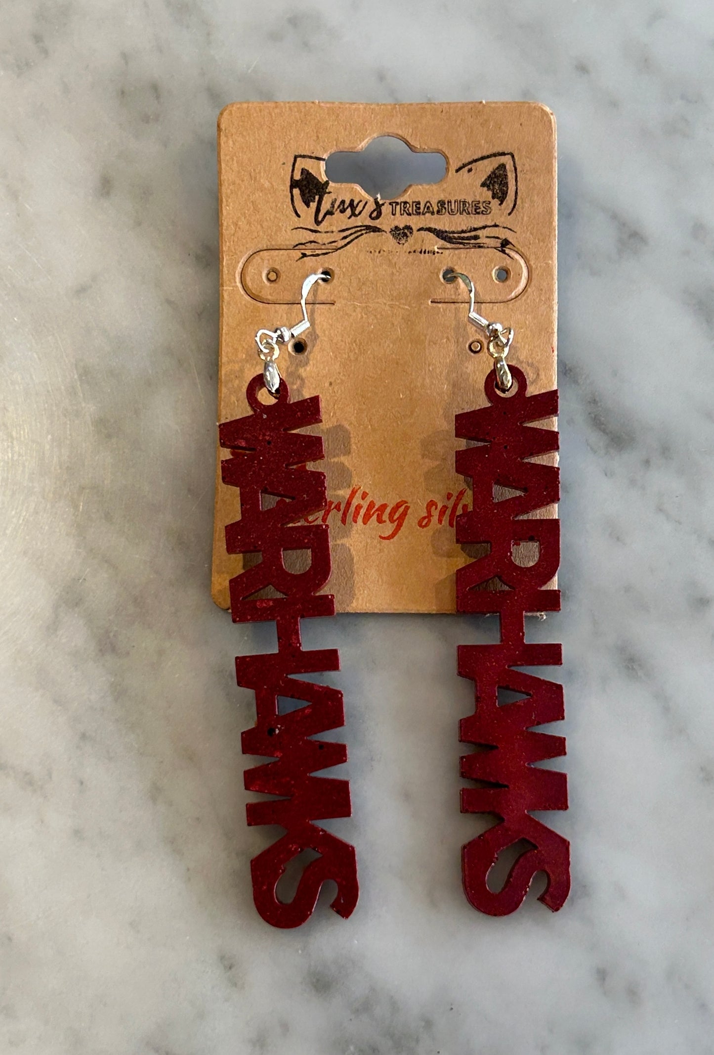 Warhawks Dangle Earrings