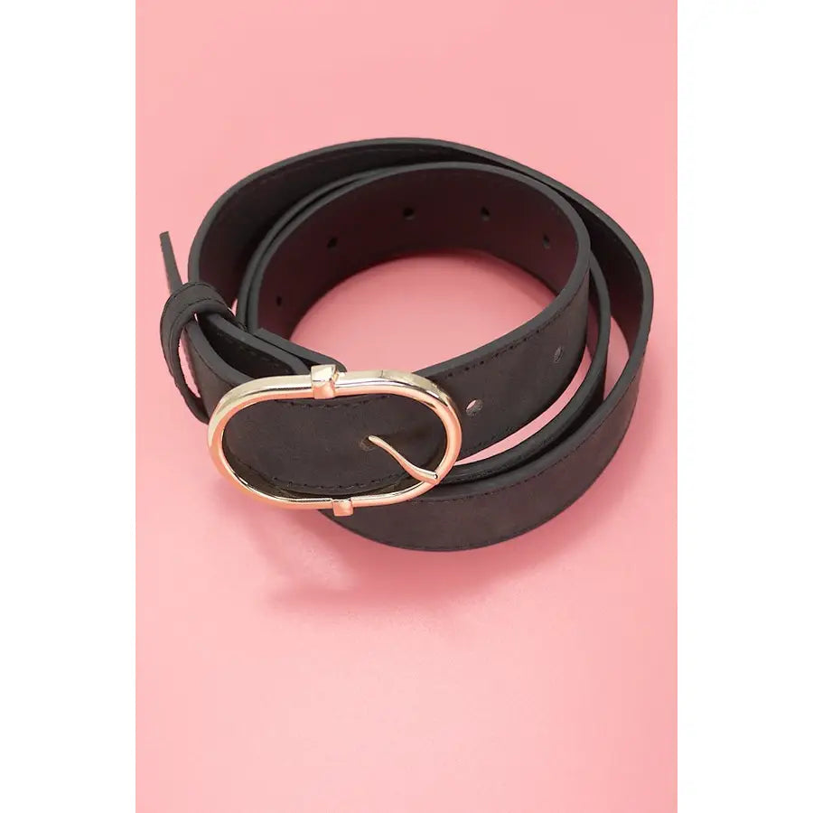 Classic Chic Oval Belt