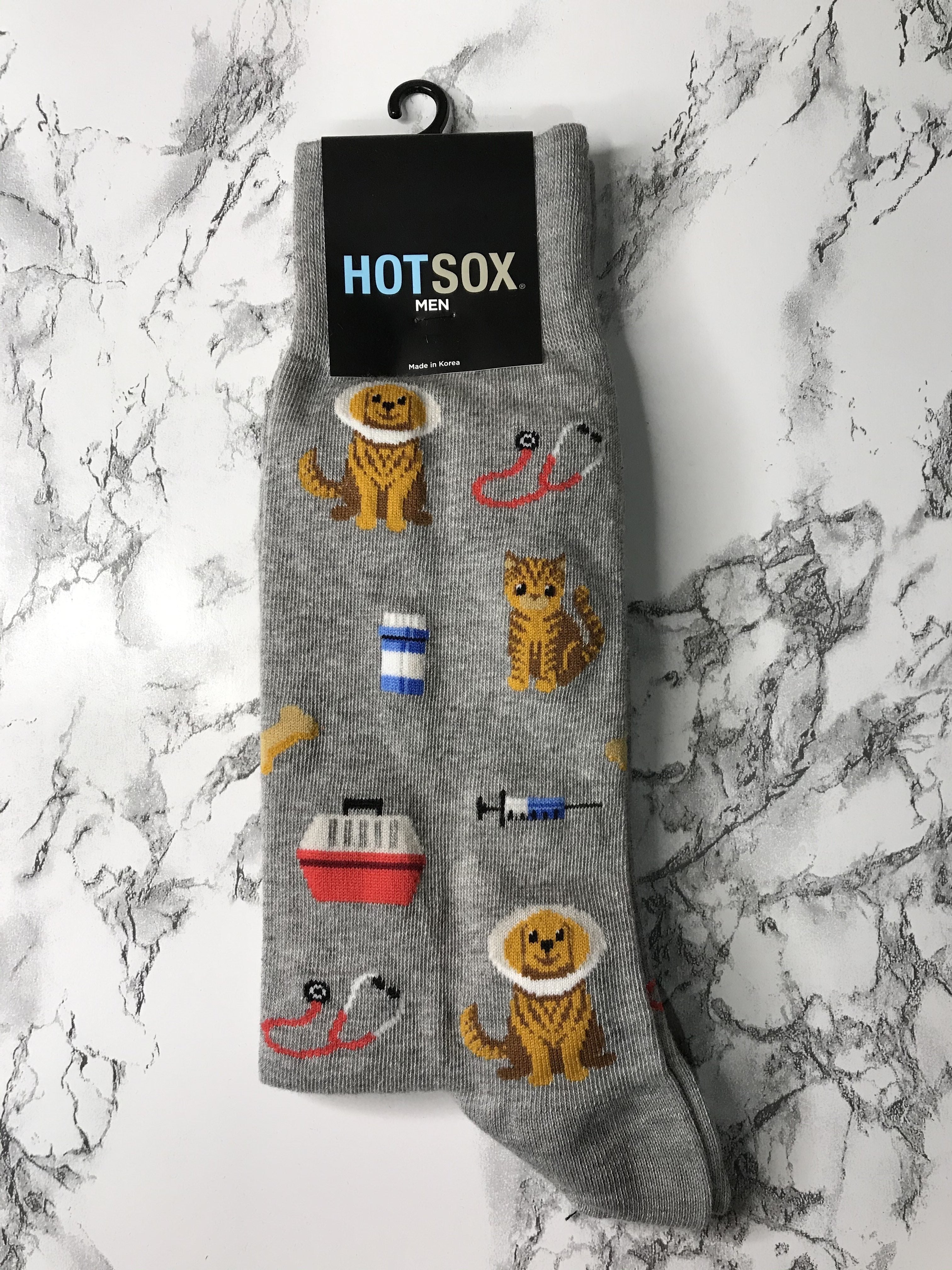 Vet Mens Socks Just Peachy Boutique