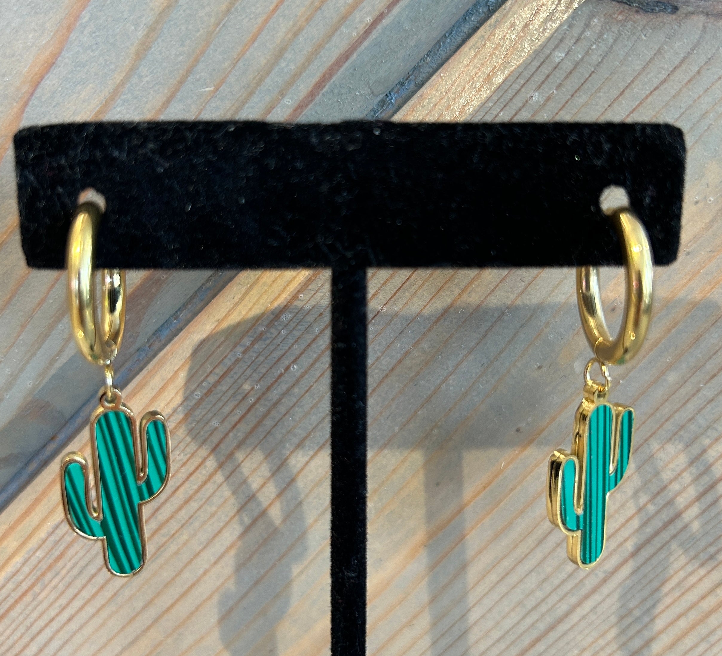 Cactus Dangle Earrings