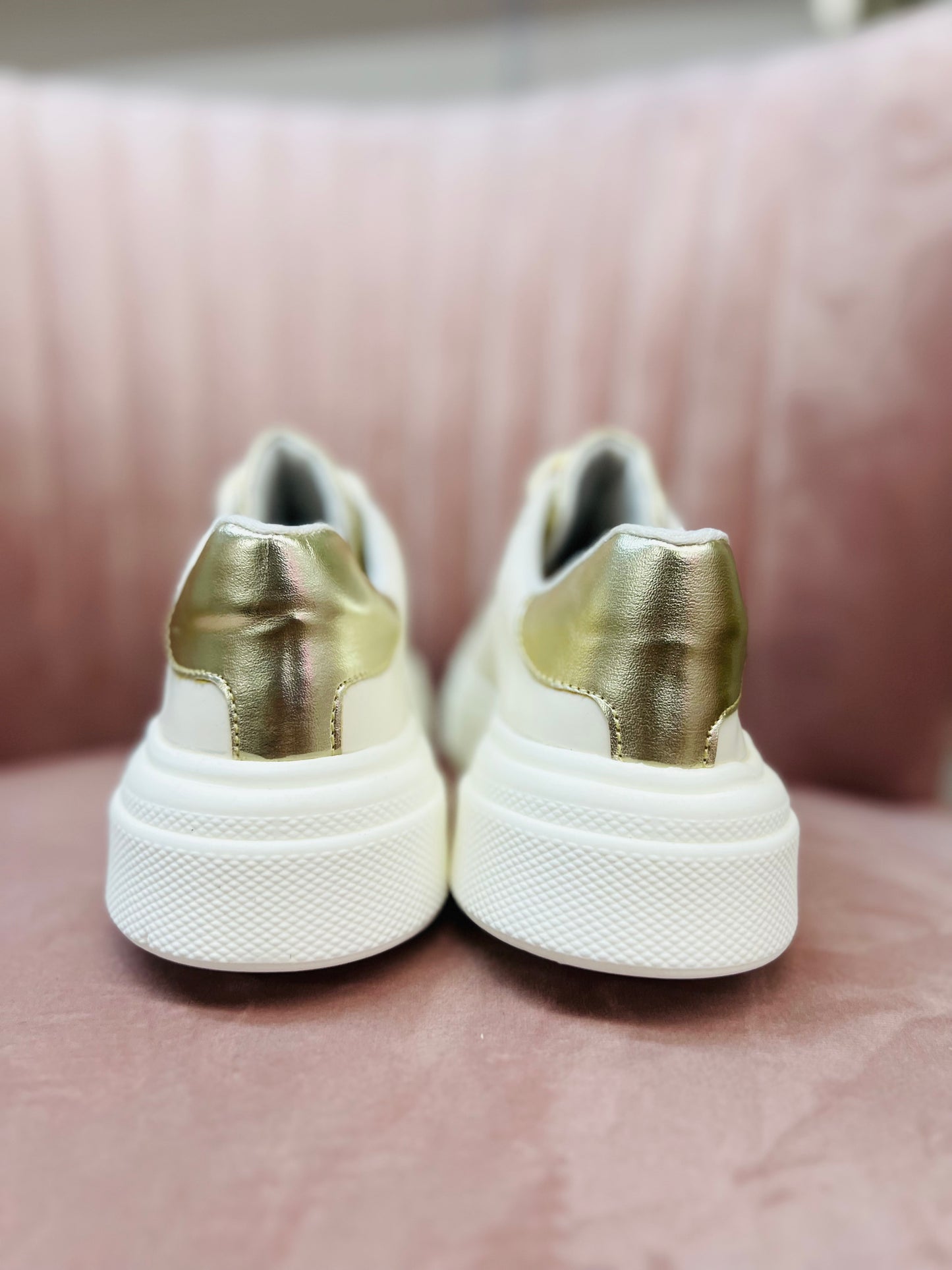 Aria Gold Sneaker
