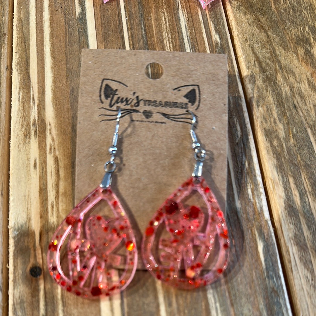 Valentine’s Earrings