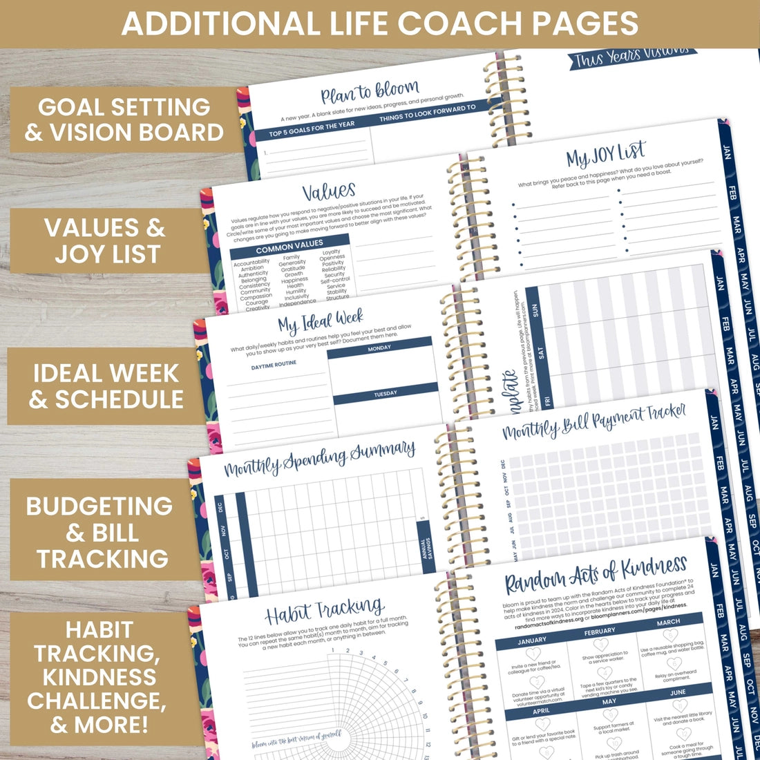 2024 Planner- Marble