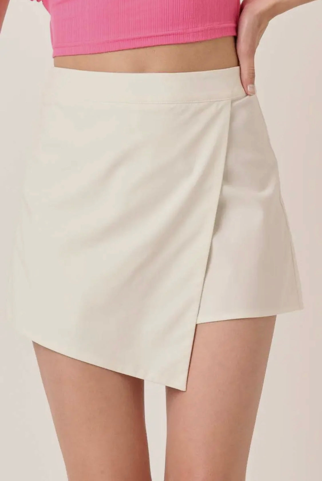 City Slick Skort- White
