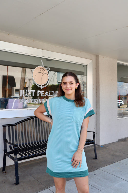 Cozy Weekend Ribbed Dress