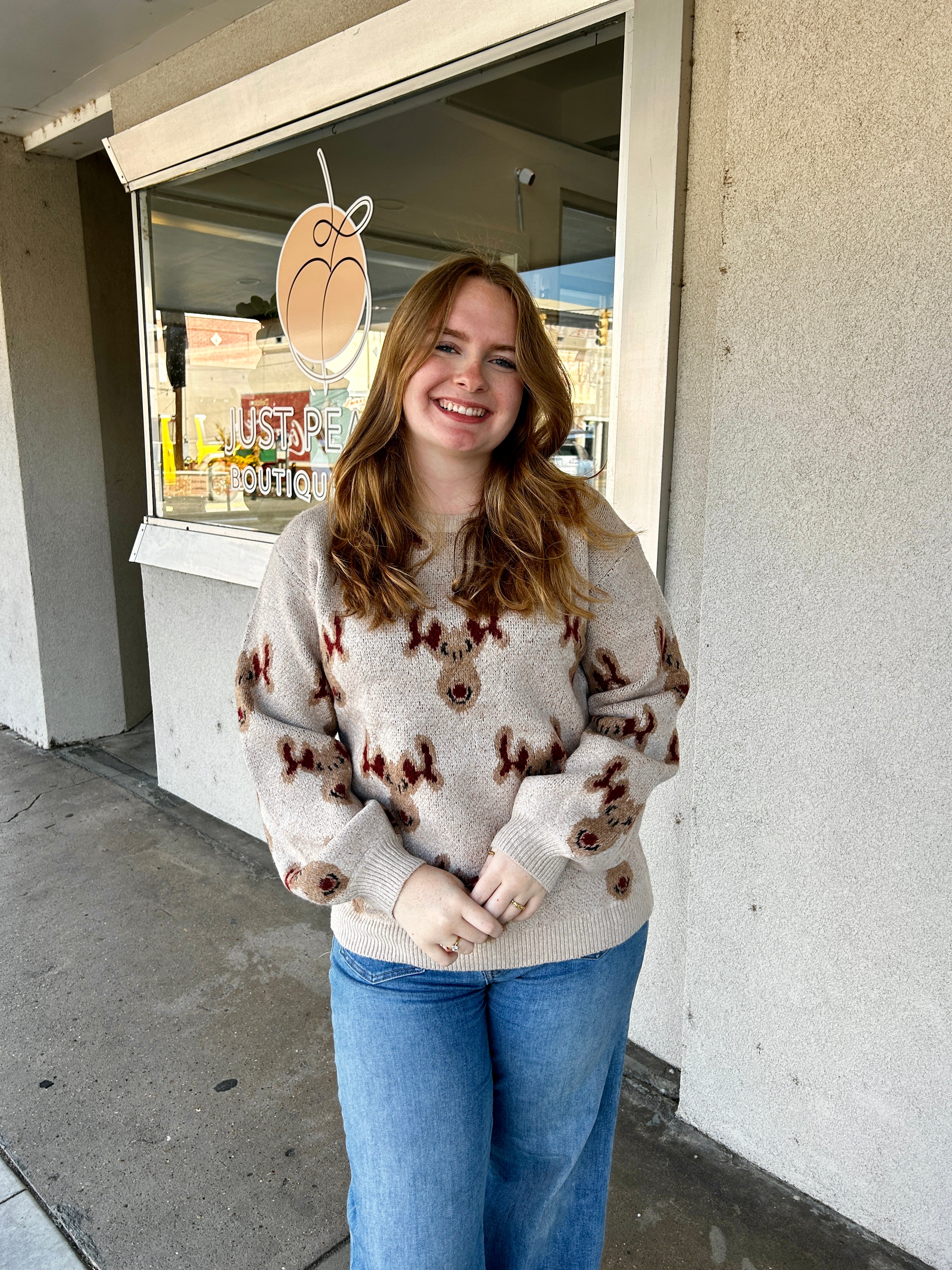 Rudolph Knitted Sweater