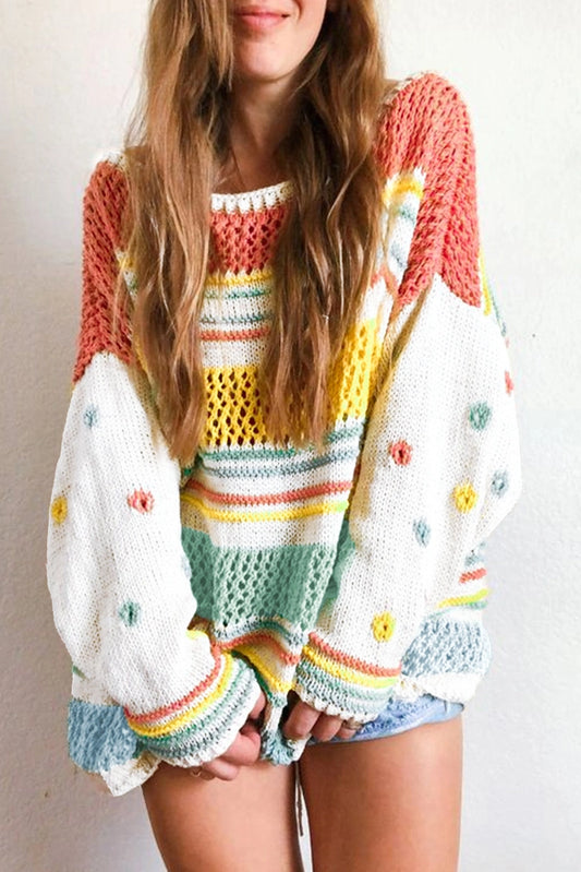 Lovesoft Hollow Sweater