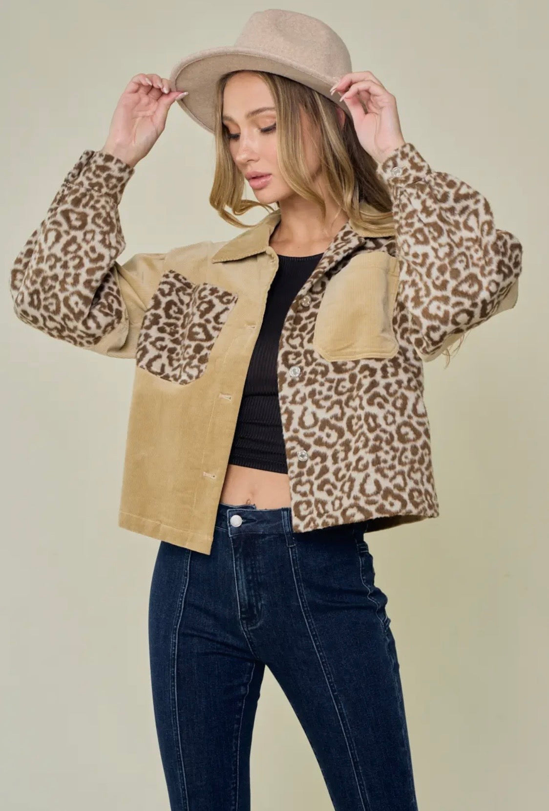 Leopard Lux Jacket