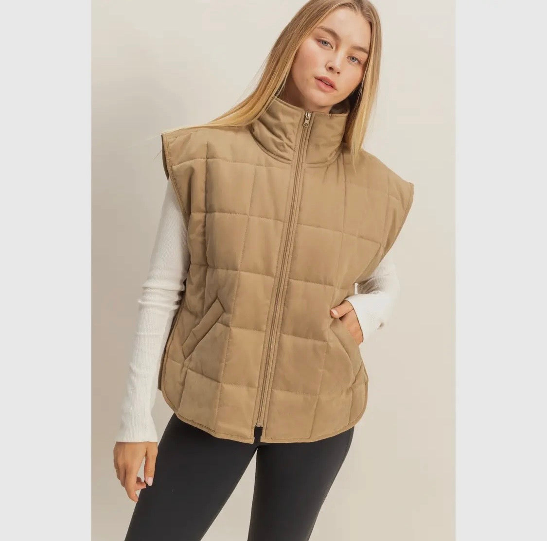 Lux Quilted Vest
