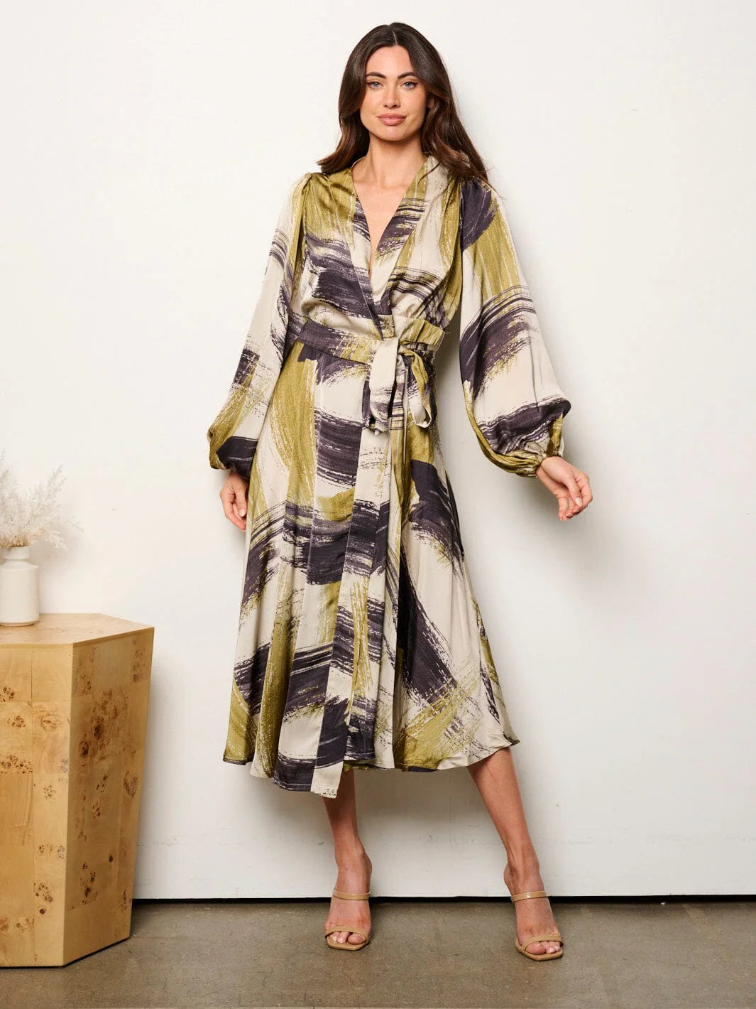 Blissful Nights Wrap Dress