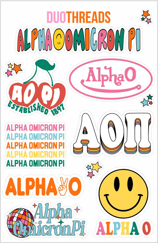 Sorority Sticker Sets