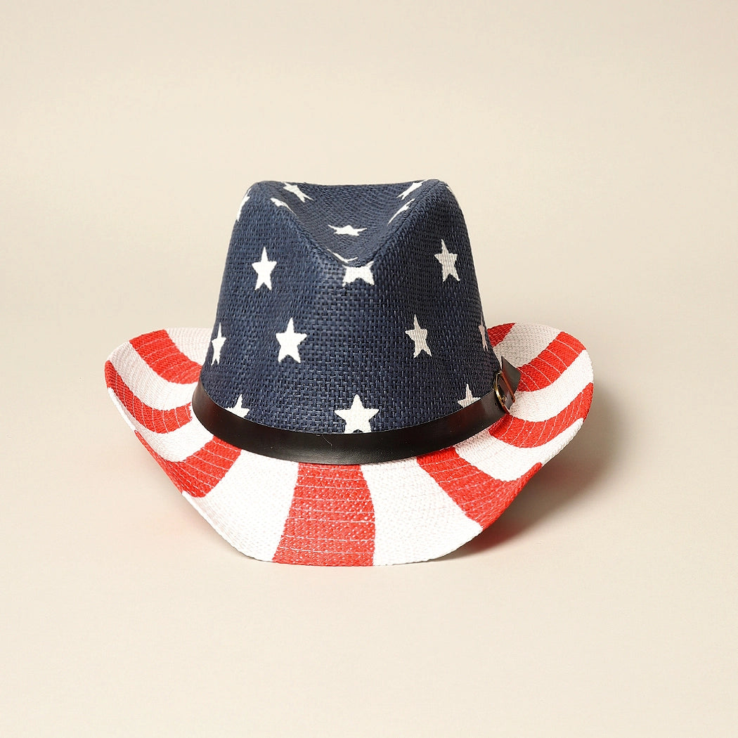 American Flag Cowboy Hat